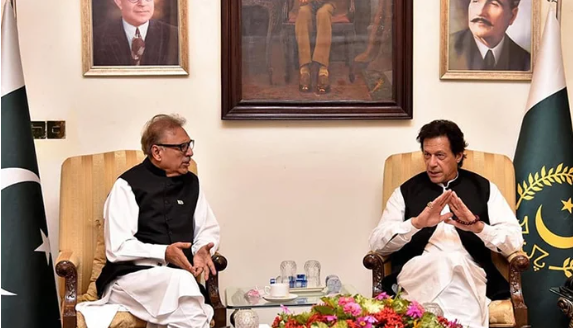 imran-khan-s-arrest-will-be-tantamount-to-playing-with-fire-says-president-alvi