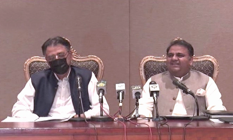 pm-imran-khan-ready-to-share-threat-letter-with-cjp-says-asad-umar