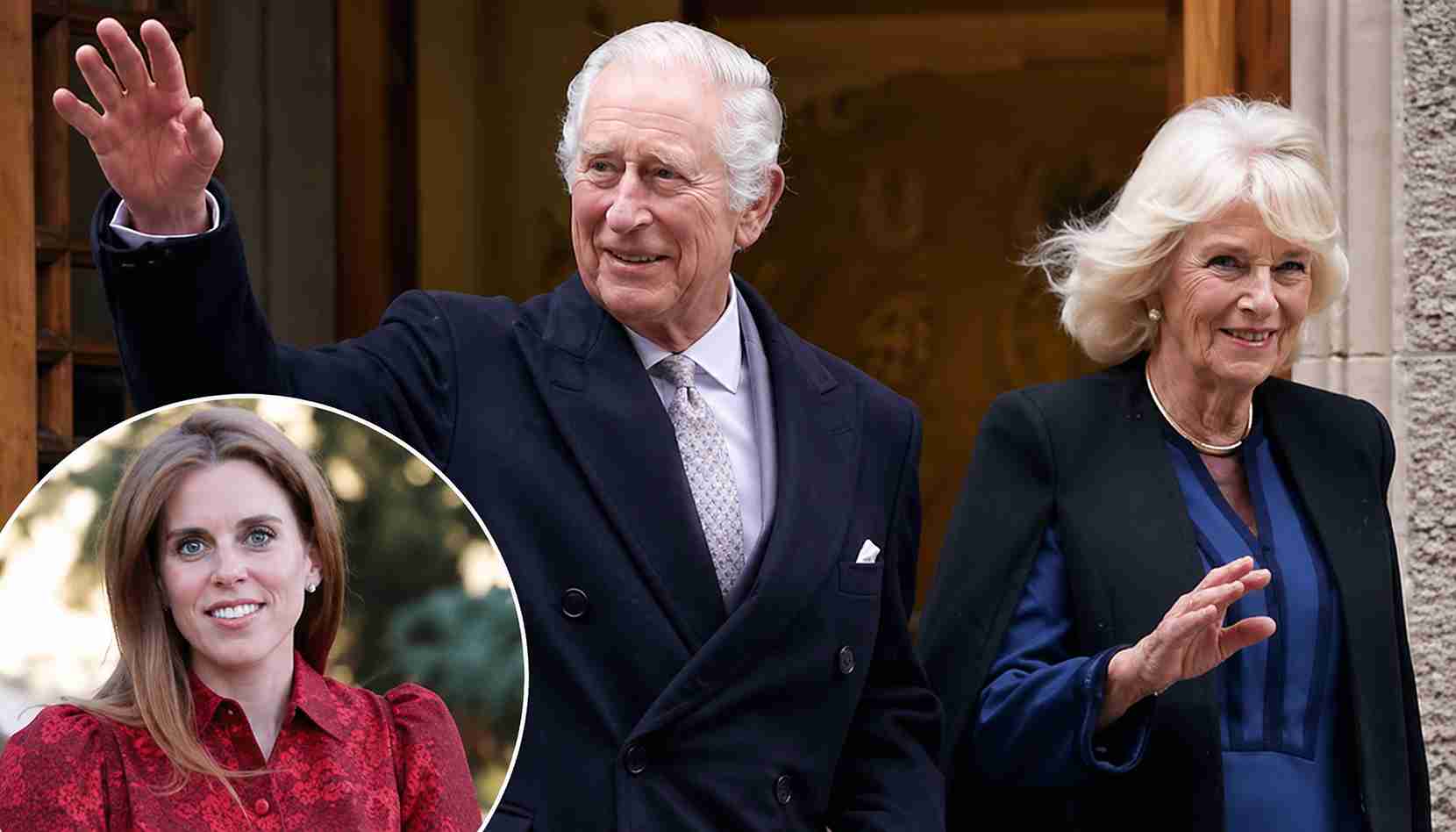 King Charles III sends a message with a Special Nod to Princess Beatrice Before Leaving the UK