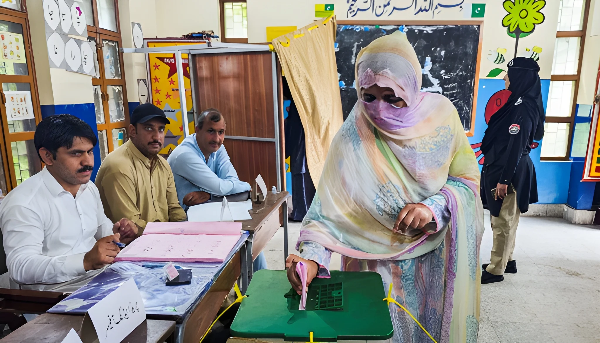 AJK third-phase polling underway in Bagh, Haveli
