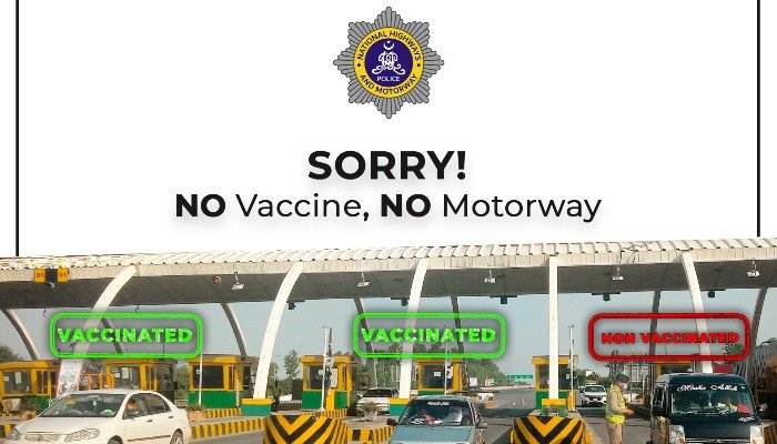 no-vaccine-no-motorway-announces-motorway-police