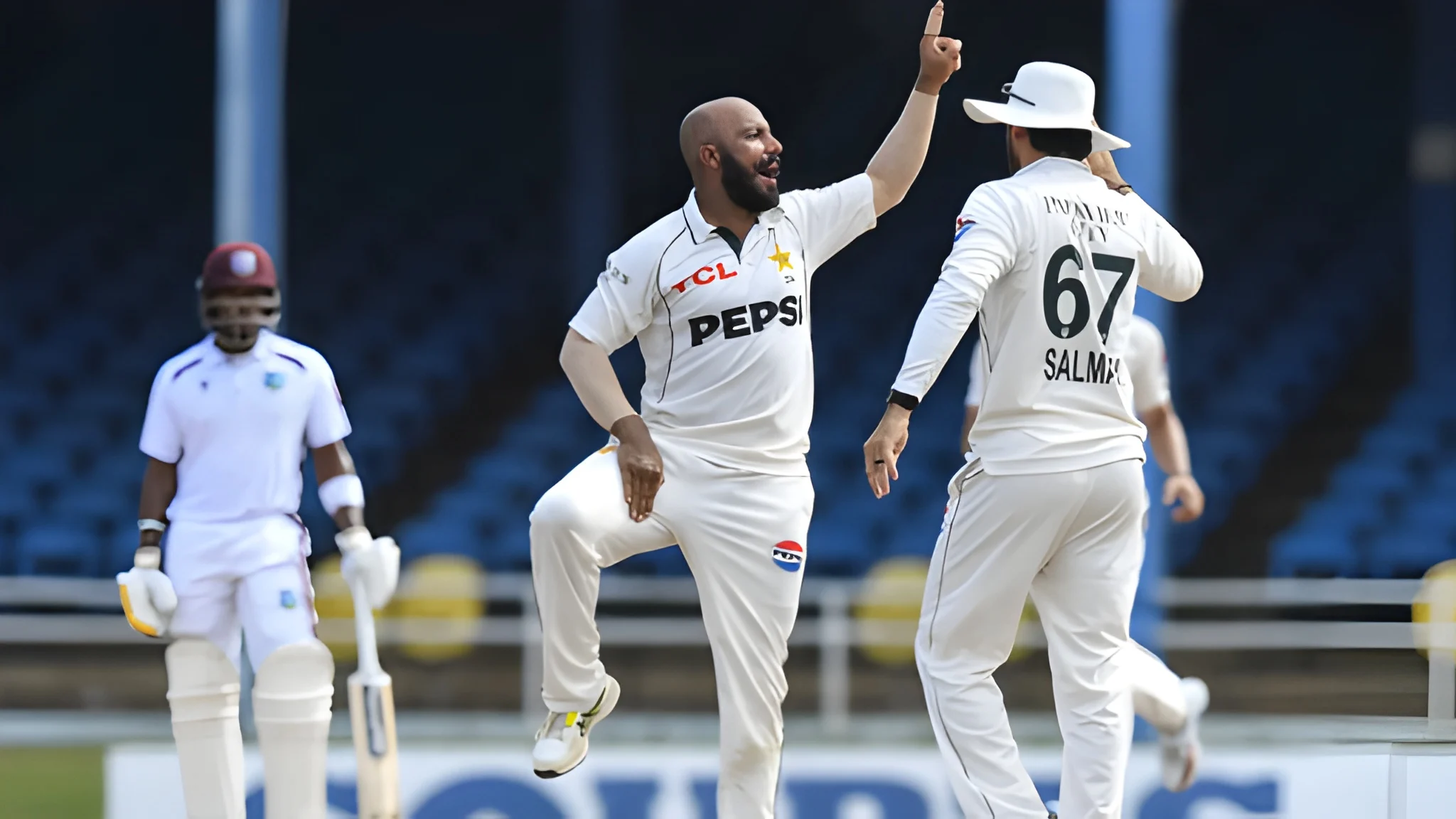 Pakistan close on series-levelling win against West Indies