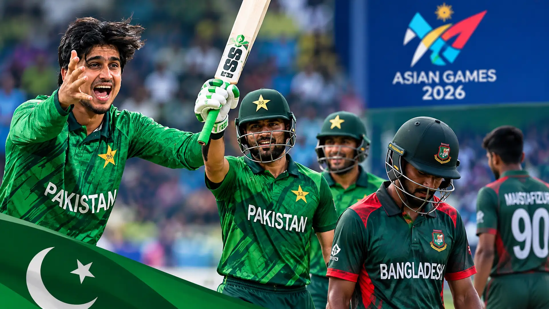 Pakistan Enter Asian Games 2026 Final After Six-Wicket Victory