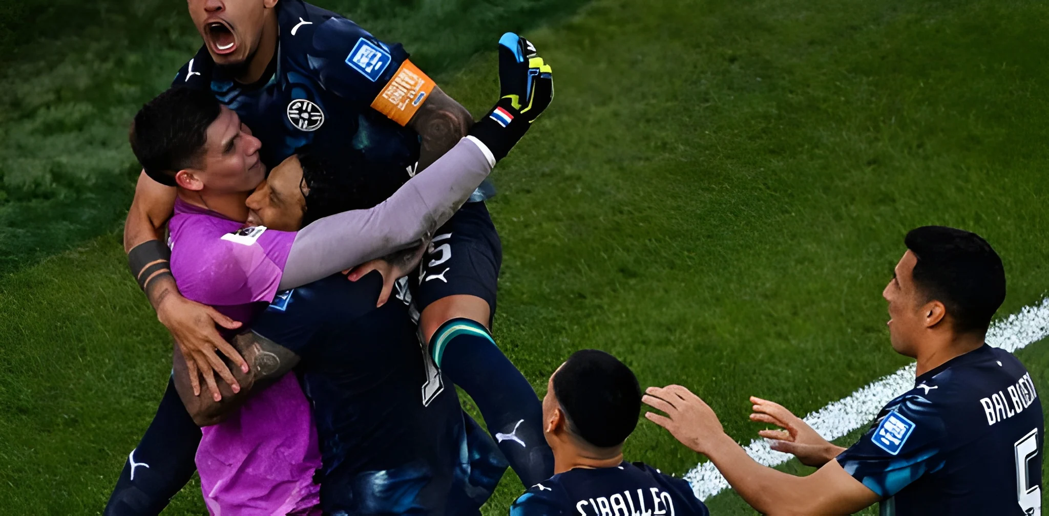 Paraguay beat Germany on penalties to reach World Cup last 16