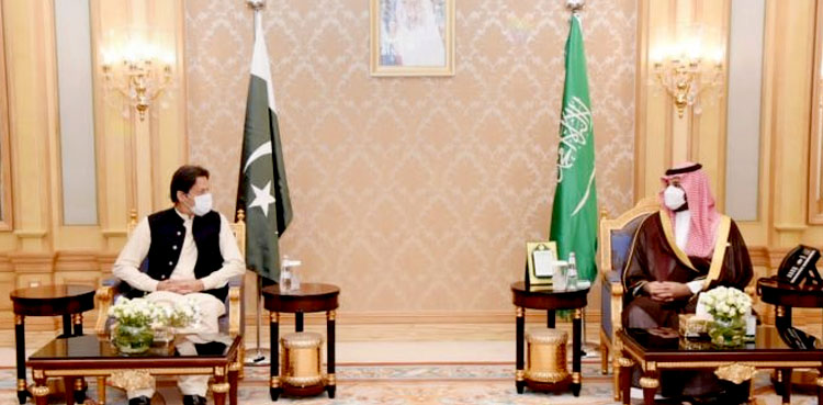 pm-imran-saudi-crown-prince-discuss-climate-change-afghanistan