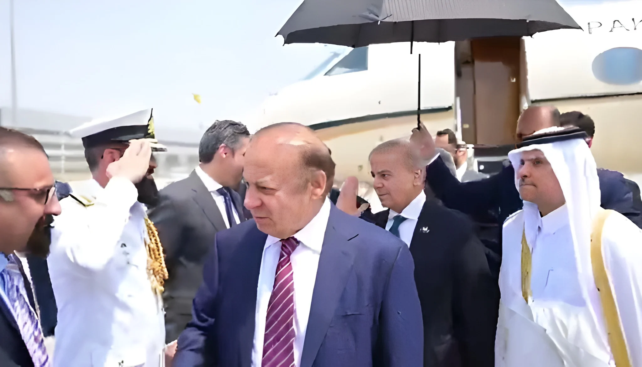 PM Shehbaz arrives in Doha for condolences