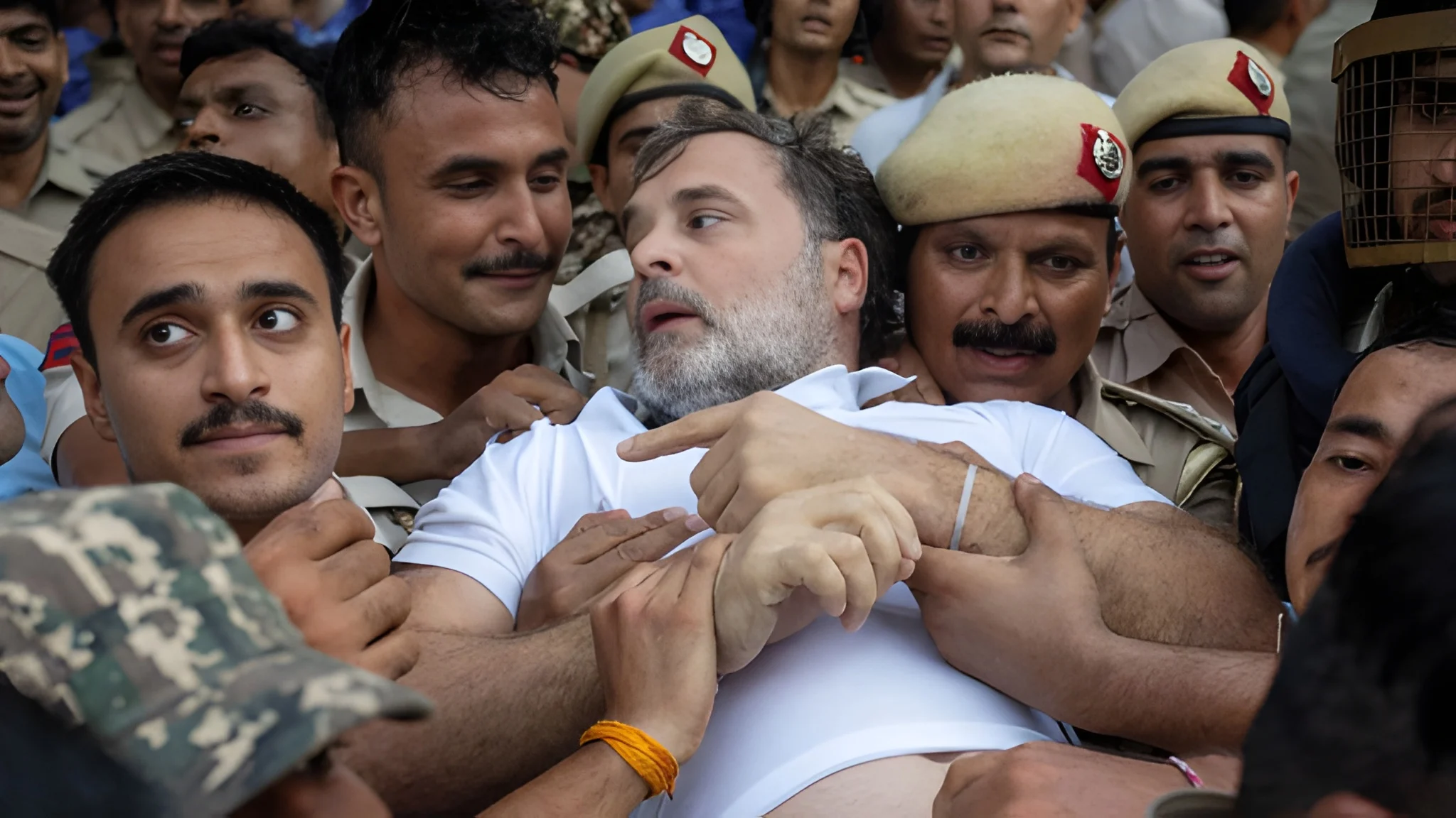 Rahul Gandhi released after protest detention