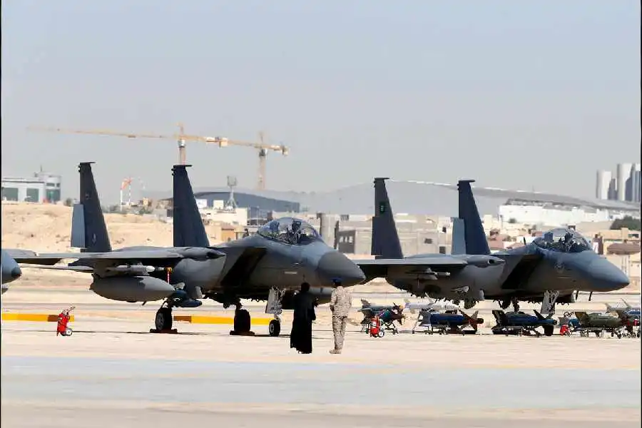 Saudi Air Force carried out covert retaliatory strikes on Iran, report says.