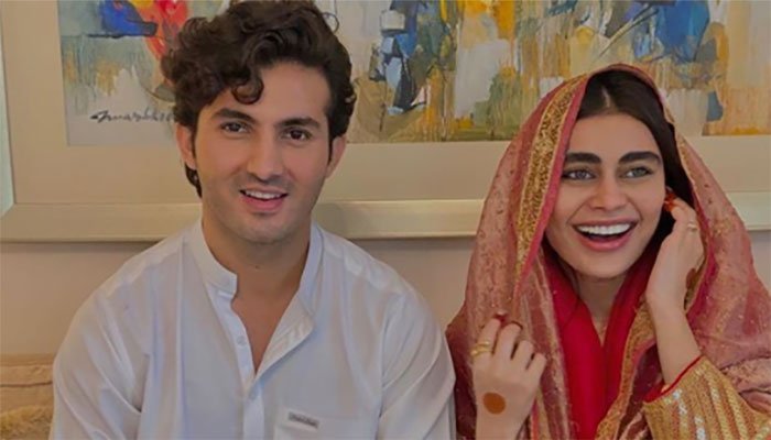 shahroz-sabzwari-sadaf-kanwal-celebrate-first-wedding-anniversary