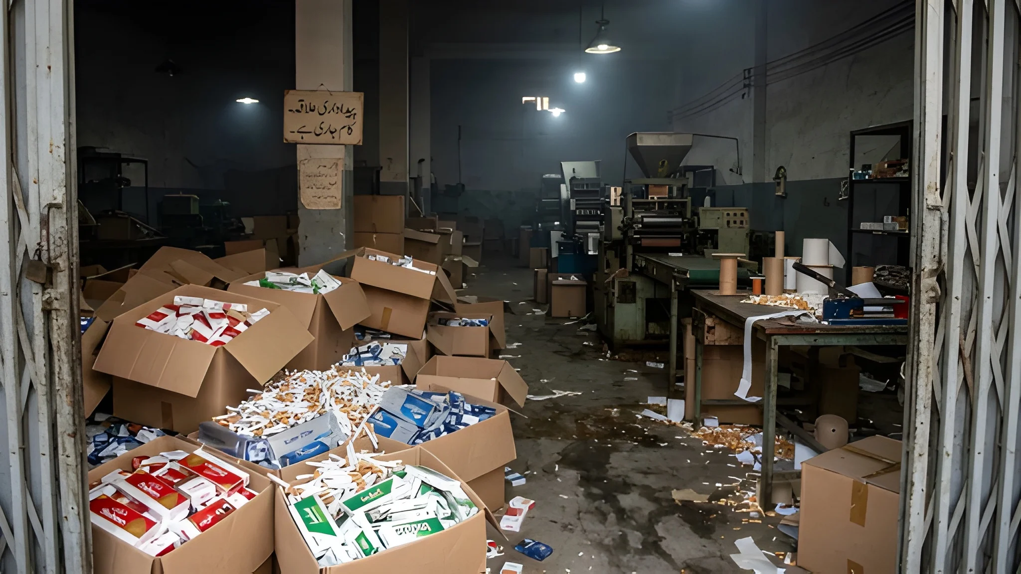 illegal-cigarette-manufacturing-facility-sealed-in-karachi