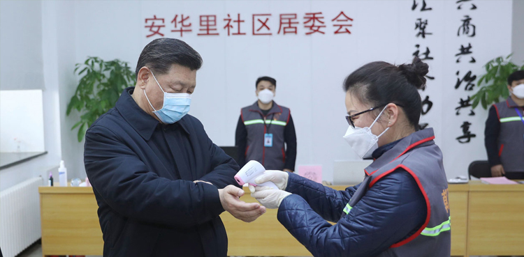 china-president-in-rare-visit-to-virus-patients-medics