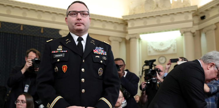 no-probes-of-ousted-white-house-aide-alexander-vindman-us-army